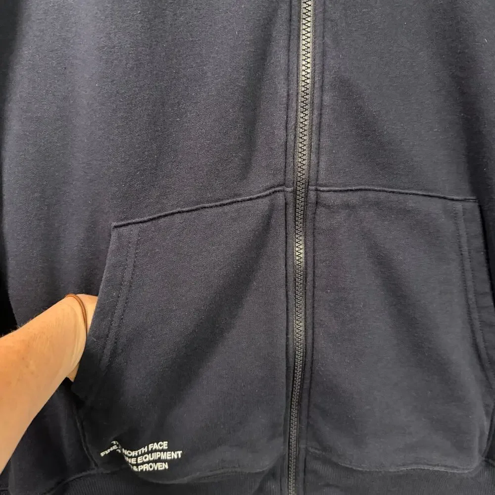 The North Face Men’s XL  Proud Full Zip Hoodie Blue Streetwear Hiking Gorpcore